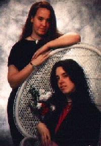 Kathleen (standing) and Angela
