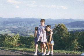 Linda with Robert and Alex (she's pregenant with Mikey)